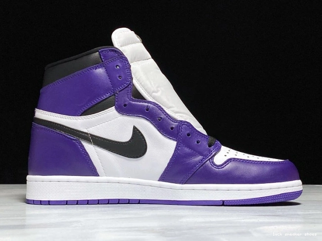 Reps LUCY Air 555088-500 High OG Purple Jordan Court 1 0722